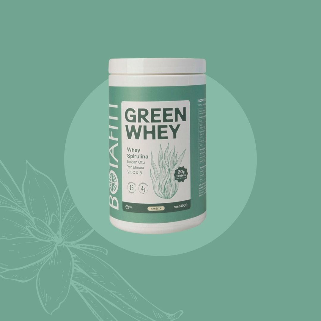 GREEN WHEY VANİLYA (Protein & Lif )